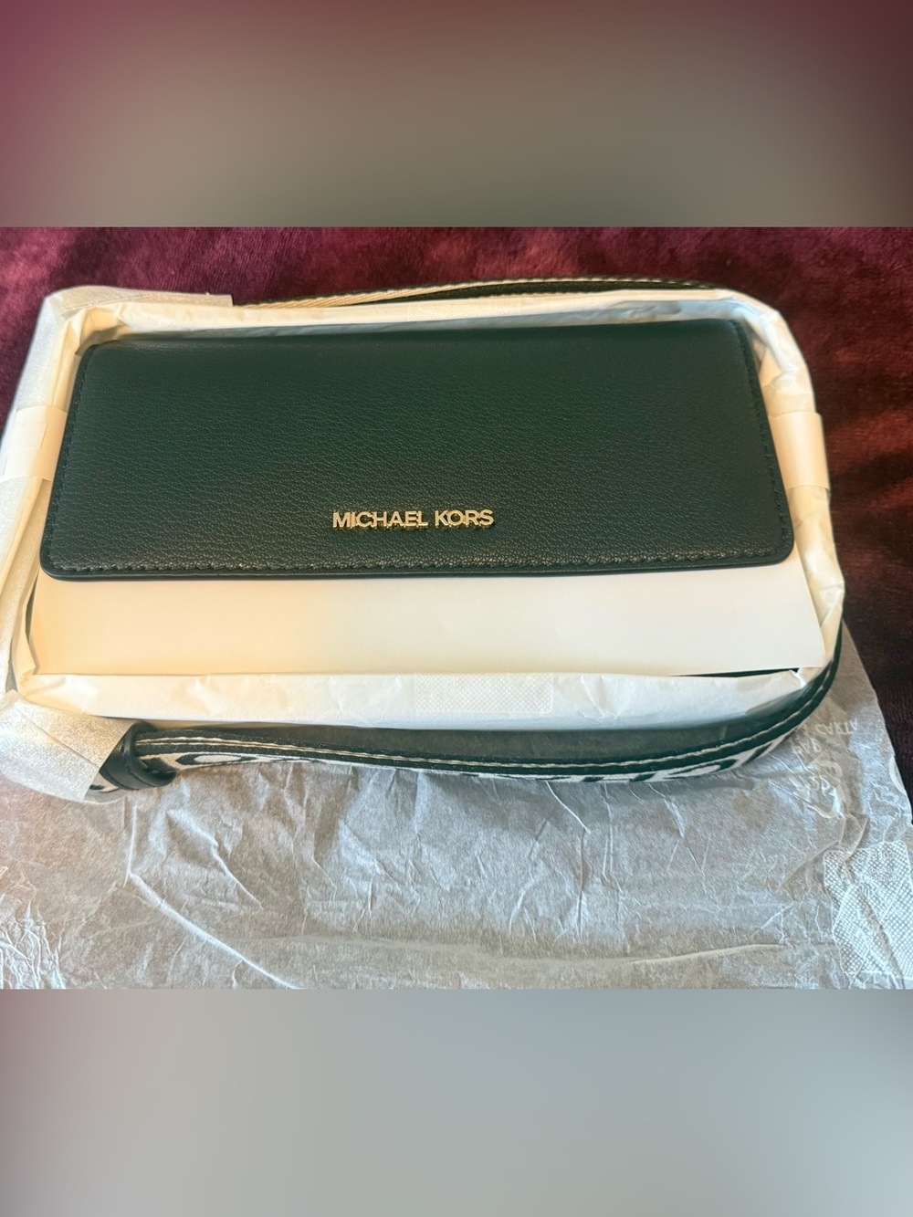 New Michael Kors Black Crossbody